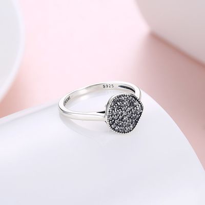 Moda pierścionek cyrkon diamenty kamień 925 srebro pierścionek zaręczynowy obrączka dla kobiet