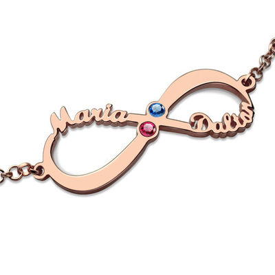 1,76in 5 gram niestandardowe srebrne bransoletki Birthstone 5A CZ bransoletka z literą nazwy