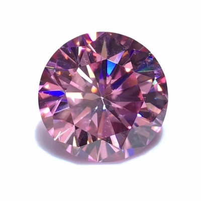 /Wyposażony w biały żółty, czerwony, różowy, czarny, niebieski diament, okrągły, brilliantny, odcięty, luźny, moissanite do biżuterii.